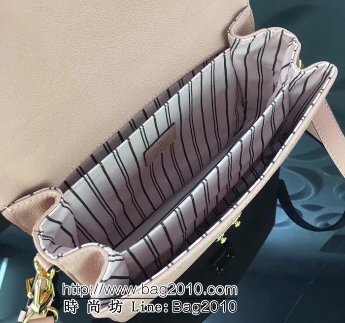 路易威登LV頂級原單 Pochette Metis手袋M41487粉色斜挎包 YDH1599